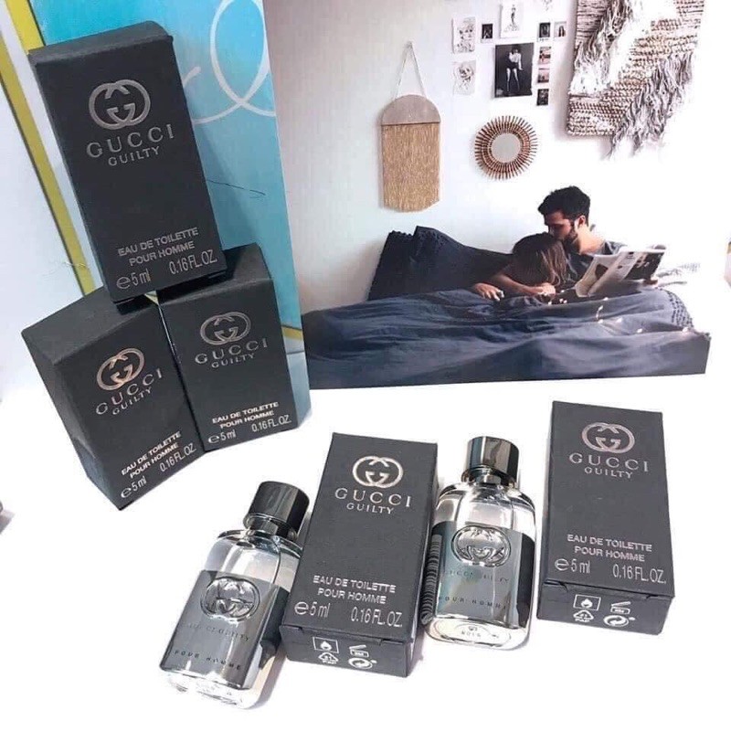 Nước hoa mini Gucci Guilty Pour Homme EDT 5ml,15ml