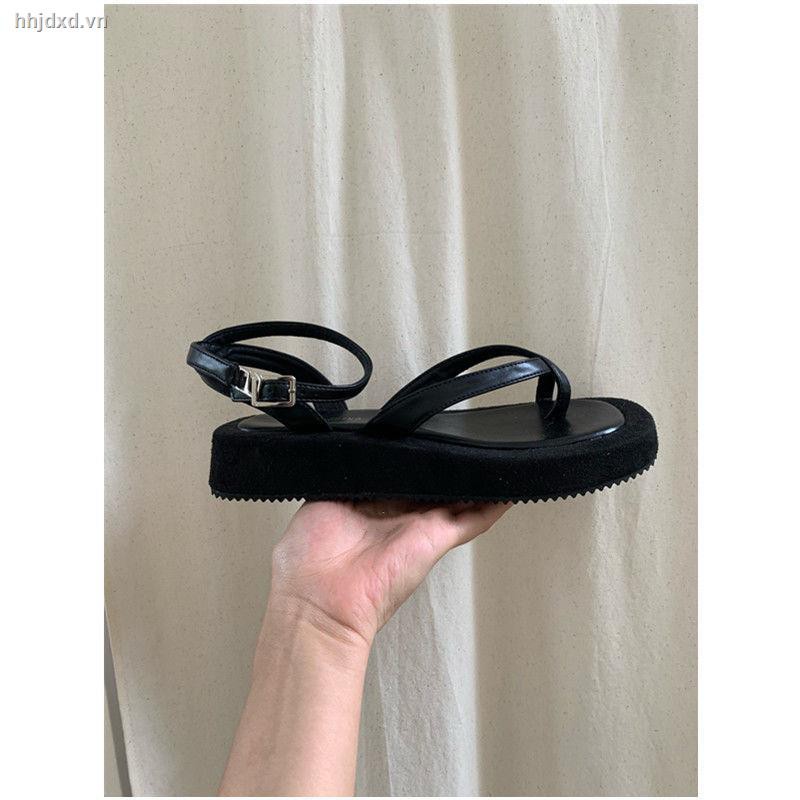 Giày Sandal Phong Cách Hàn Quốc Trẻ Trung Thoải Mái Nhiều Màu Sắc Tùy Chọn Cho Nữ