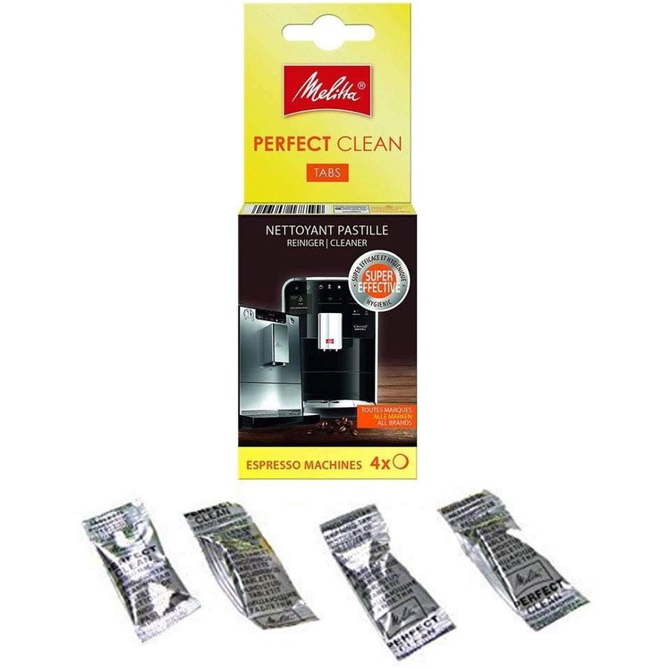 Viên rửa vệ sinh máy pha cà phê Melitta - Perfect Clean espresso machine - Nhập khẩu chính hãng 100% từ Melitta, Đức