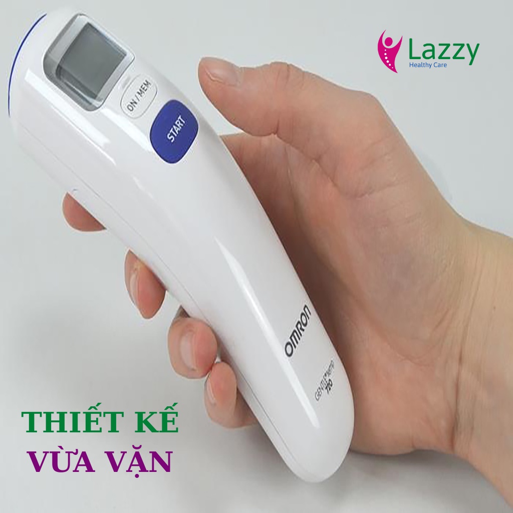 Nhiệt kế hồng ngoại, nhiệt kế điện tử OMRON MC720 đo nhiệt độ không tiếp xúc bảo hành 2 năm