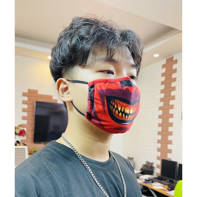 Khẩu trang hoátrang HALOWEEN