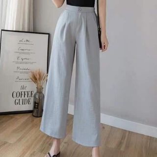 Quần đũi culottes dáng dài chun lưng