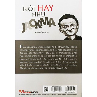 Sách Nói Hay Như Jack Ma