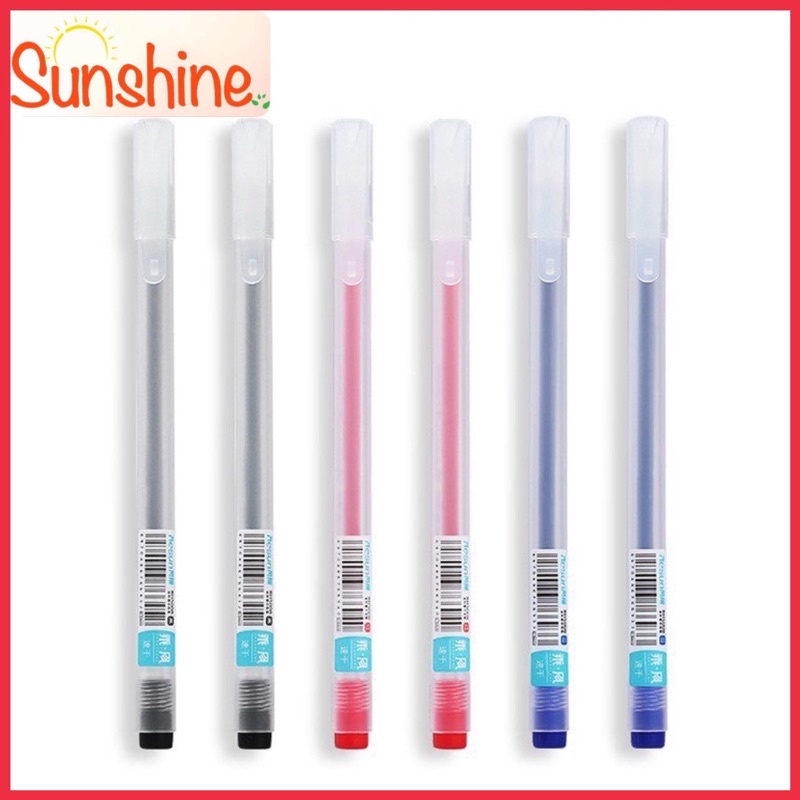 Bút bi nước văn phòng mực 0.5mm mực nhanh khô đủ màu xanh đỏ đen (RH5008)