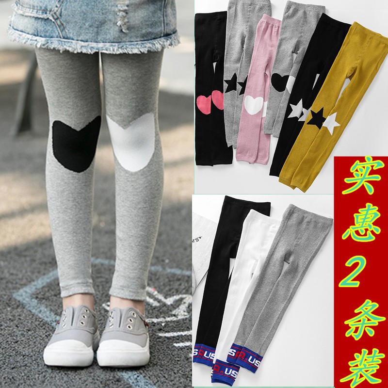 Quần legging cho bé gái mùa xuân và mùa thu, legging cho bé