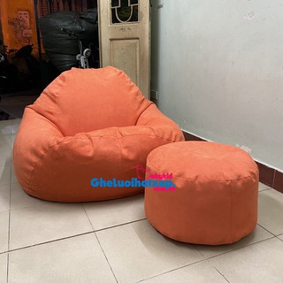 Ghế lười hạt xốp đơn màu (đã kèm ruột)
