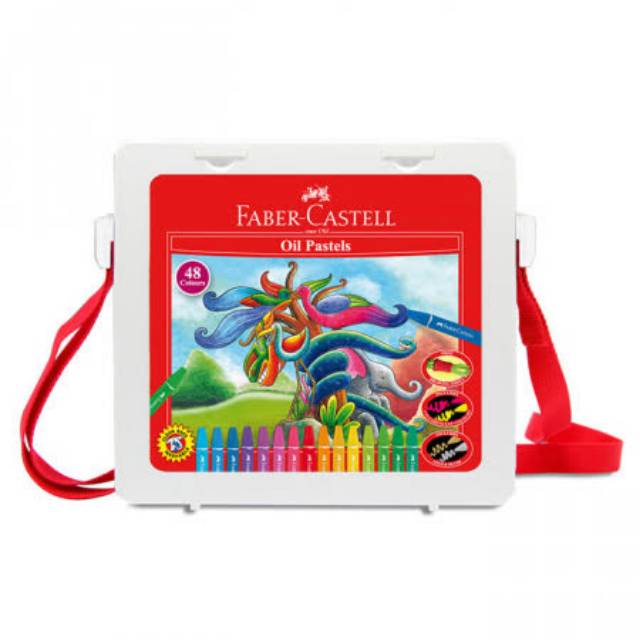 (hàng Mới Về) Dầu Lục Giác 48 Faber Castell / Crayon Faber Castell 48 Màu