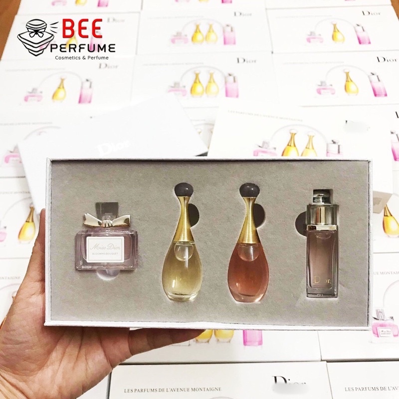 SET NƯỚC HOA DIOR 4 CHAI MINI CHÍNH HÃNG [SALE SỐC] | Thế Giới Skin Care
