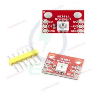 Mạch 1 Led WS2812 RGB Full Color Kết Nối Điều Khiển Màu [MS-255]