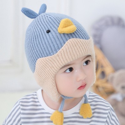 Nón hồng cột dây mỏ vịt vàng xinh dành cho bé gái