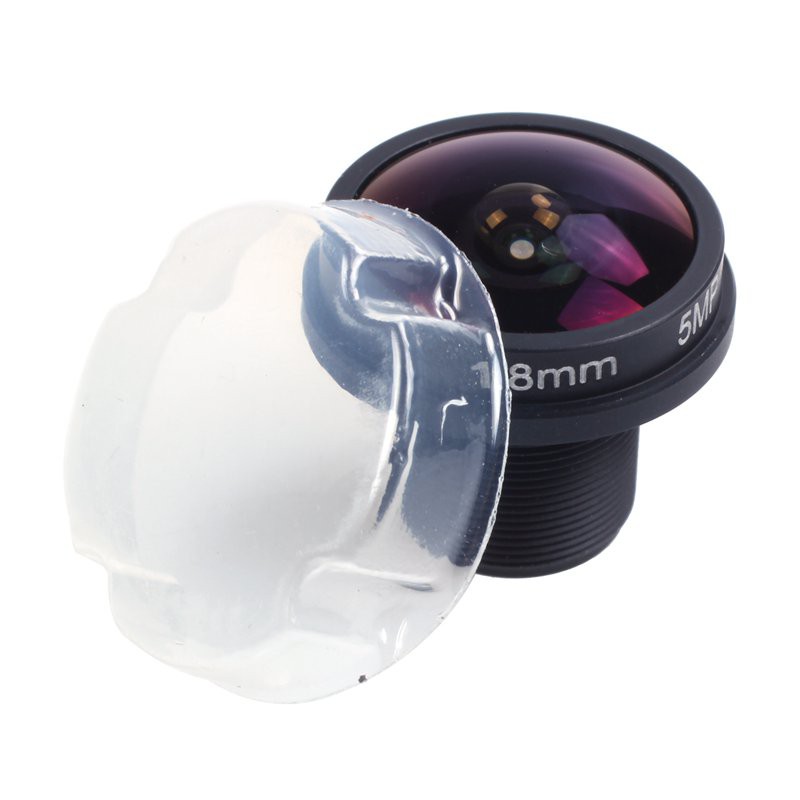 Ống kính máy ảnh Fisheye 5MP 1.8mm M12 * 0.5 Mount 1 / 2.5 f2.0 180 độ