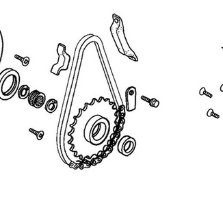 DĨA ĐỀ / NHÔNG DỀ WAVE / DREAM 100 ZIN  HONDA