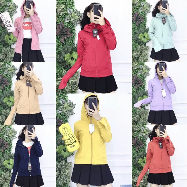 Áo khoác chống nắng cao cấp kèm bao đựng, hình thật 100% | BigBuy360 - bigbuy360.vn