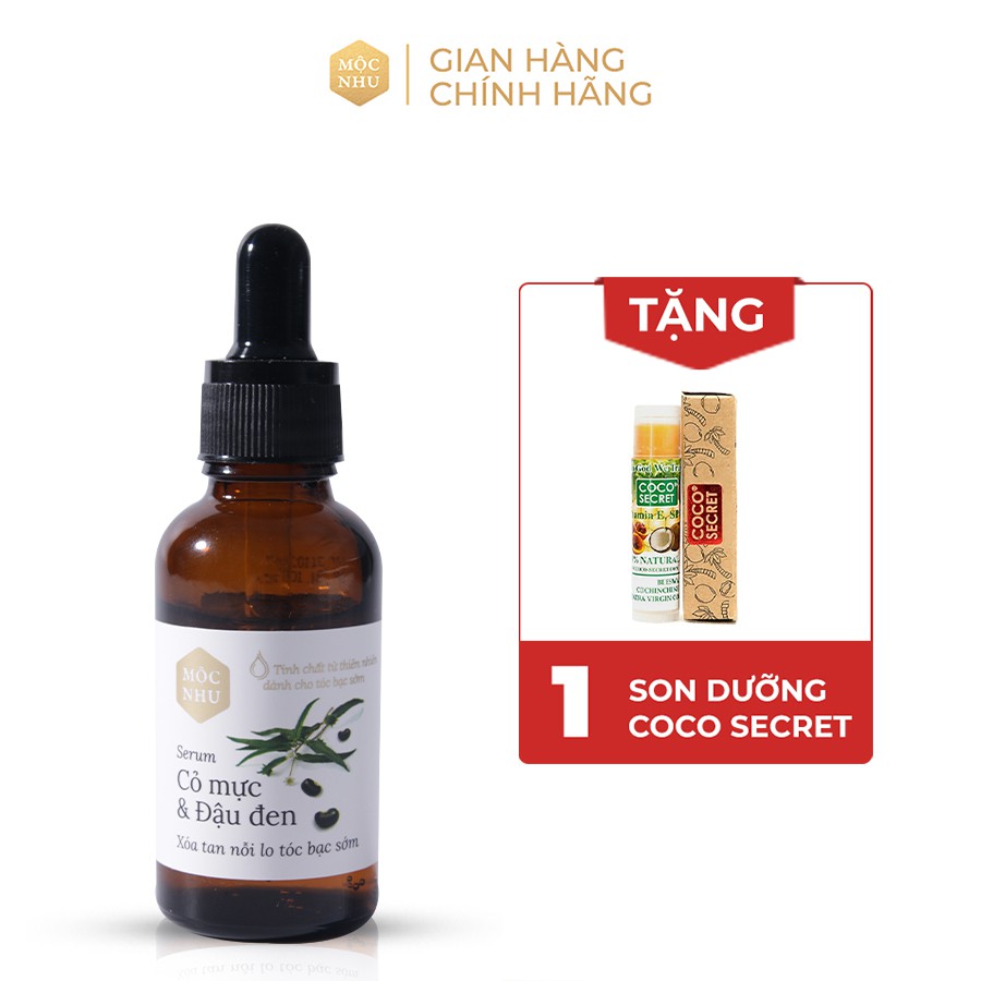 [TRỊ TÓC BẠC TỪ GỐC] Serum Cỏ Mực Mộc Nhu