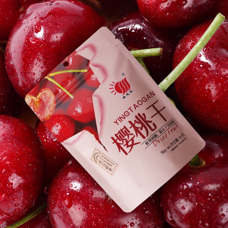 Hoa quả sấy dẻo cherry dâu tây đào gói 85g | BigBuy360 - bigbuy360.vn