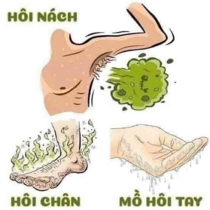 Xịt Hôi Nách Hôi Chân lia Nội Địa Trung