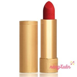 Son GUCCI Rouge Mat ❤ 500 Odalie Red