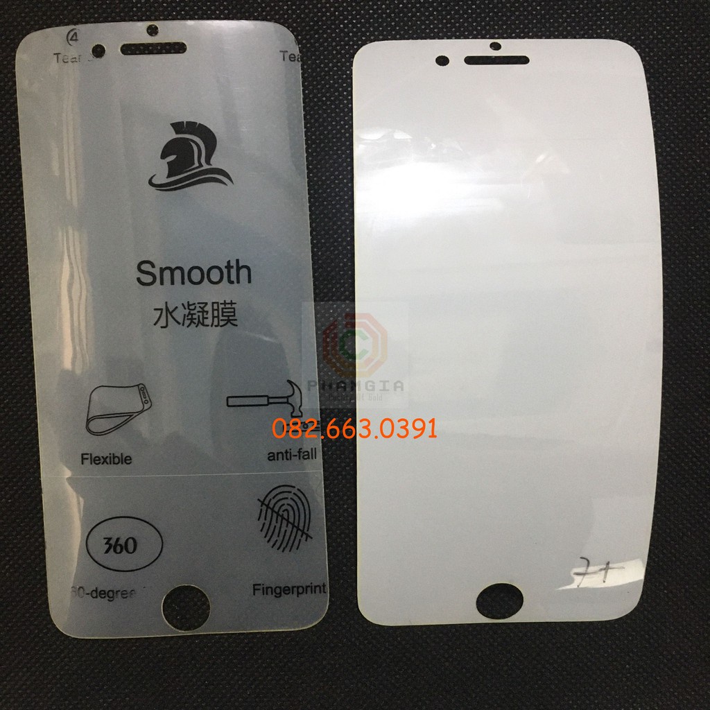 Miếng dán màn hình PPF mặt trước iphone 6/7/8, iP6/7/8 Plus, iPX, iPXr, iPXs Max, iP11, iP11 Pro Max