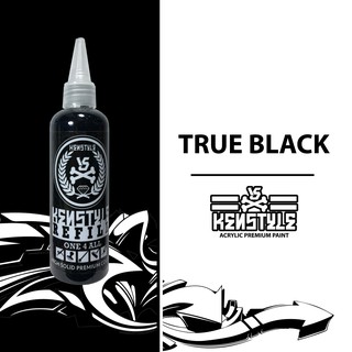 [NEW NEW] ★ Chai Màu 𝗞𝗘𝗡𝗦𝗧𝗬𝗟𝗘 "TRUE BLACK" Đen 110ml [Giặt không bay, không phai]