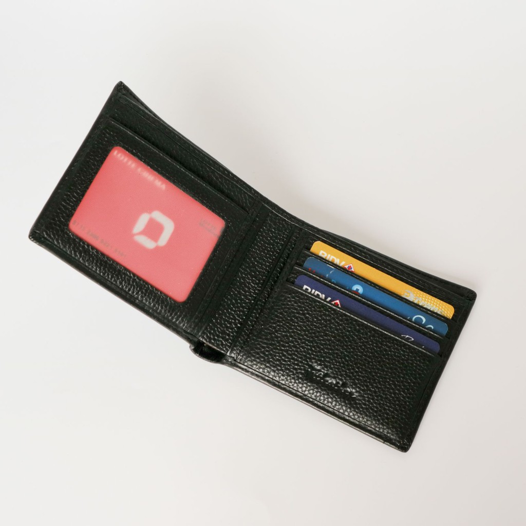 Ví Da Nam Da Bò Cao Cấp FttLeather Dáng Ngang 8039A