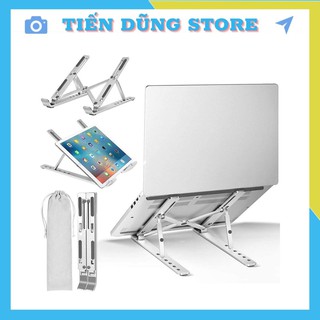 Mua Giá Đỡ Laptop - Giá Đỡ Macbook Nhôm Cao Cấp Gấp Gọn Tản Nhiệt Cho Laptop  Máy Tính Bảng  iPad  Điện Thoại