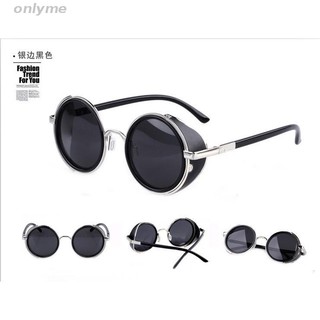 Kính mát tròn gọng kim loại phong cách cổ điển kính đen kính nhìn kính chanel kính vuông kính mát nam nữ kính phân cực