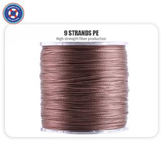 Cuộn Dây Câu Cá Bện 9 Sợi 500m/57yd