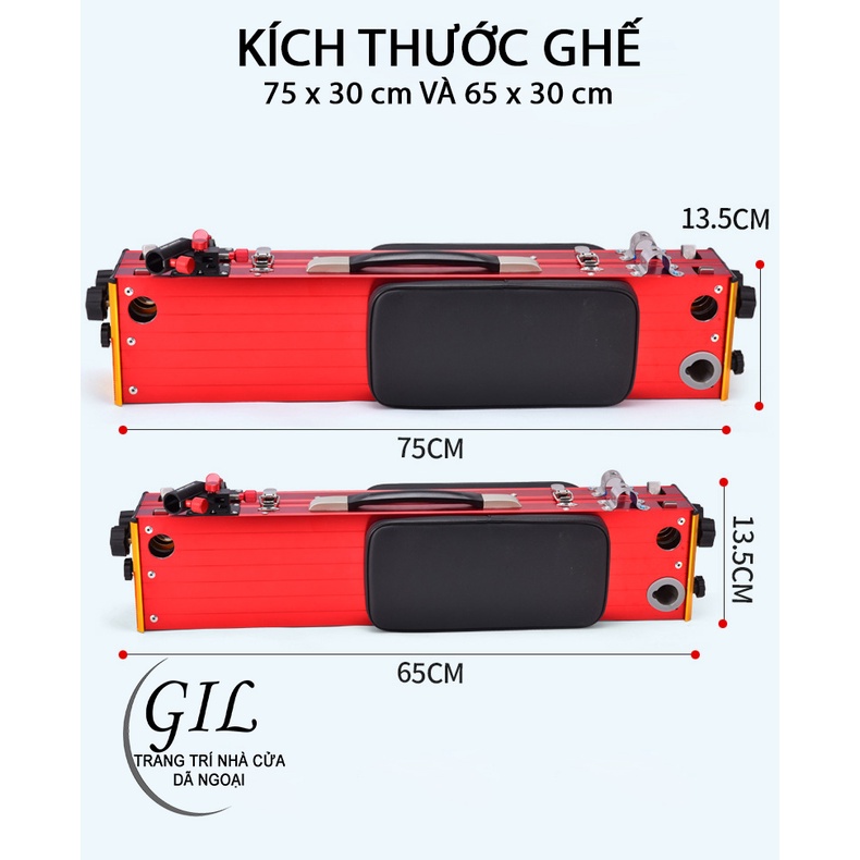 Ghế ngồi câu cá địa hình cao cấp