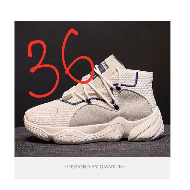 Giày sneaker size 36 Giang