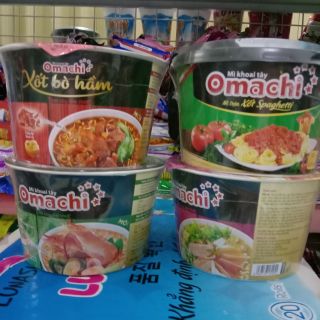 Mì tô Omachi các loại