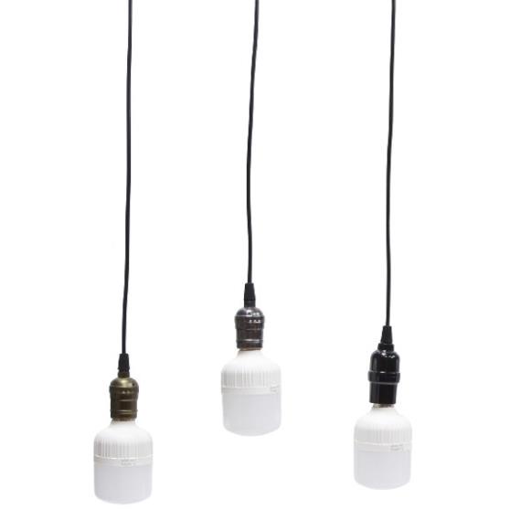 Bộ 10 dây đèn thả cổ điển Vintage bóng đèn led búp trụ 25w