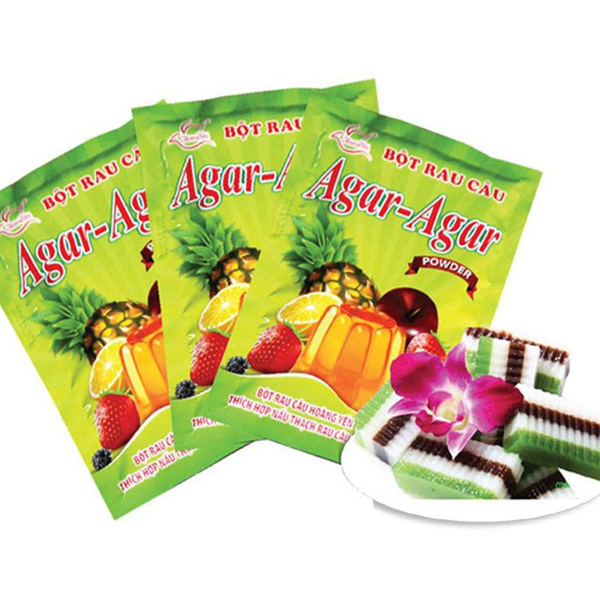(yelena)Bột rau câu Agar Hoàng Yến