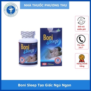 Boni sleep tạo giấc ngủ ngon hộp 30 viên, ngủ ngon giấc không mệt mỏi - ảnh sản phẩm 1