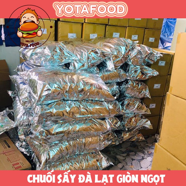 Chuối sấy Đà Lạt Loại 1 Giòn Ngọt | Yotafood