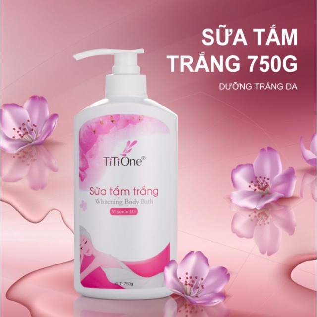 Sữa tắm trắng da Titione [Chọn size 200g,750g]