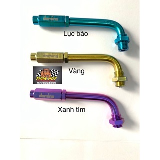 Đầu ống ga Titan xịn gắn cho cùm tăng Domino , Uma , Daytona đủ màu co ga