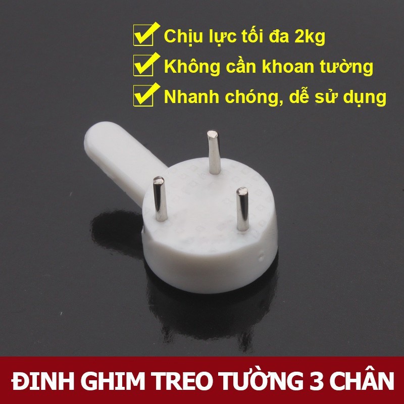 Đinh 3 ( ba ), 4 chân treo ảnh, khung tranh đính đá đồng hồ, vải thêu chữ thập tự làm, canvas phong cảnh đóng tường | WebRaoVat - webraovat.net.vn