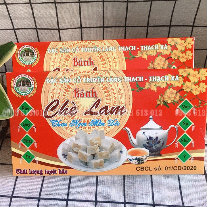 Chè lam FREESHIP Bánh chè lam gia truyền loại đặc biệt loại 500g