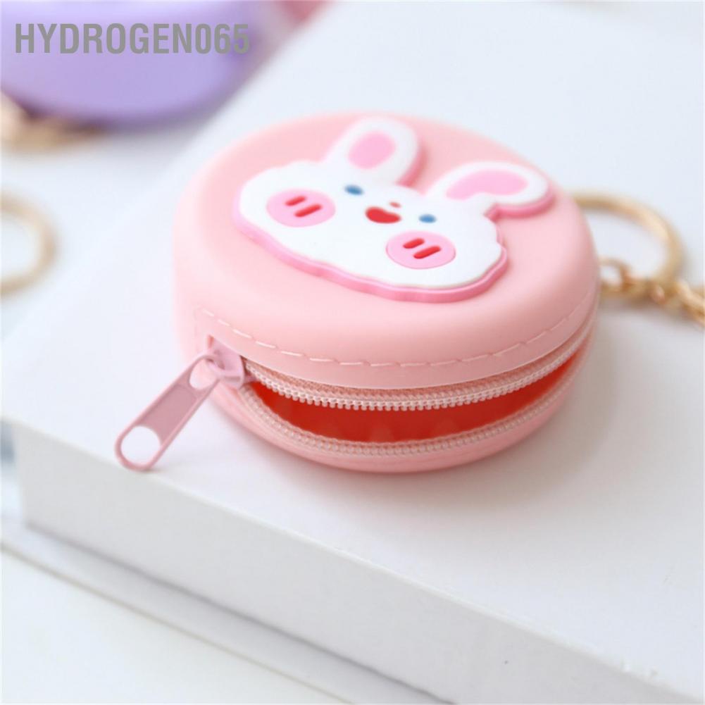Ví Đựng Tiền Xu/Chìa Khóa Bằng Silicon Có Khóa Kéo Hình Đôi Môi Dễ Thương Cho Nữ