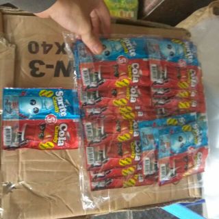 kẹo candy vị cola và sprite ( 60 gói 1 bịch)
