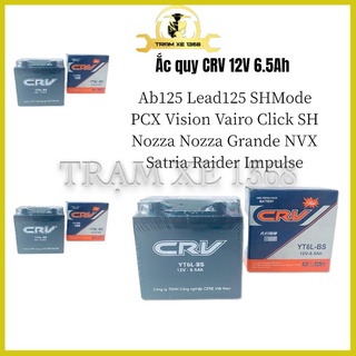 Mới 100% Bình Ắc Quy CRV 12V - 6.5Ah Bình Điện Xe Ab125 Vision Lead SH