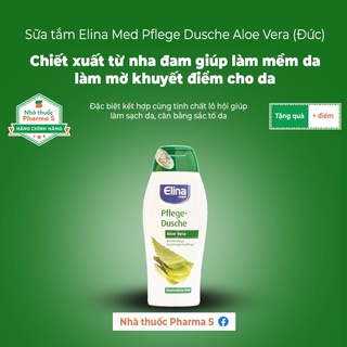 📌💌 Sữa tắm nha đam Elina Med Pflege-Dusche Aloe Vera cho nữ