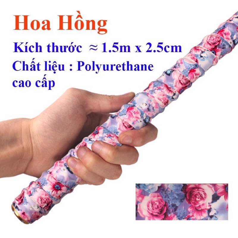 Quấn cần hoa dùng quấn cần , vơht teniss, cầu lông
