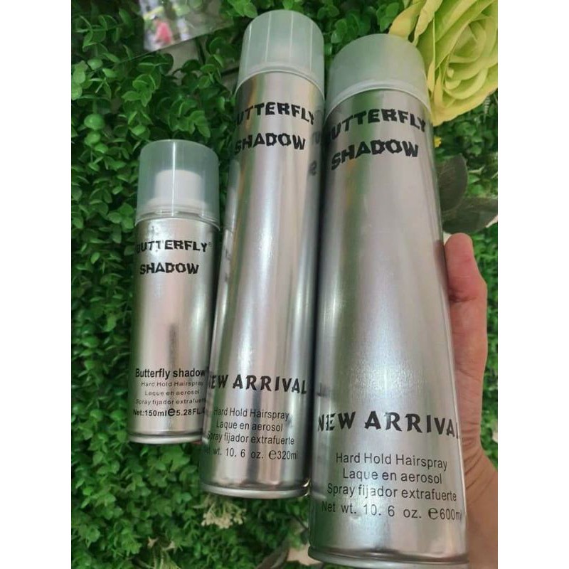 Keo xịt tóc Butterfly Shadow150ml;320ml;600ml