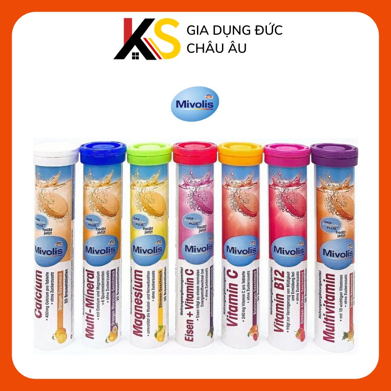 C Sủi Đức cung cấp Vitamin Mivolis hỗ trợ hệ miễn dịch, tăng cường sức đề kháng mùa dịch