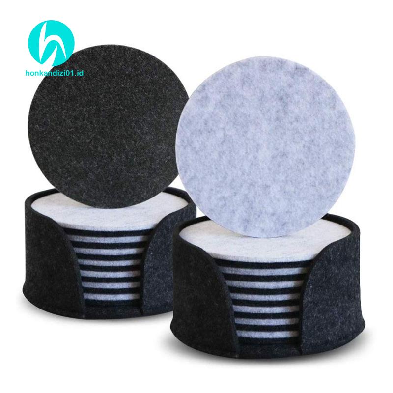 Bộ đế lót ly uống rượu kèm giá đỡ tiện dụng