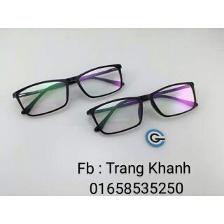 Kính gọng dẻo giả cận