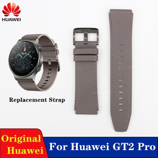 Dây đeo bằng da chính hãng cho HUAWEI GT2 GT3 GT3pro46mm GT2e GT2 Pro GTRunner buds SE HUAWEI GT3 GT3Pro 4 4Pro 22mm Smartwatch Dây đeo bằng da chính hãng