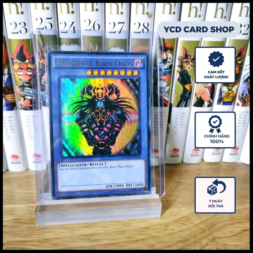 Thẻ bài Yugioh chính hãng Magician of Black Chaos - Ultra Rare