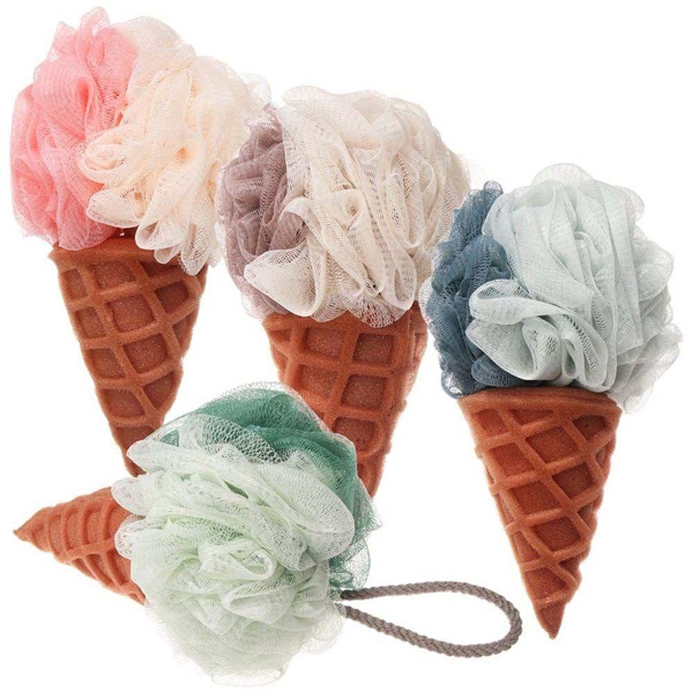 Bông Tắm Bằng Xốp Và Lưới Mềm Mại Tẩy Tế Bào Chết Tiện Dụng